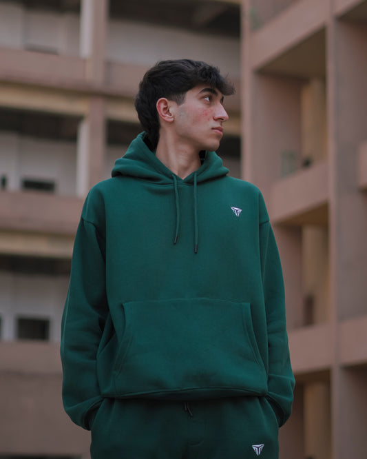 Unisex Oversized Hoodie Flag Green