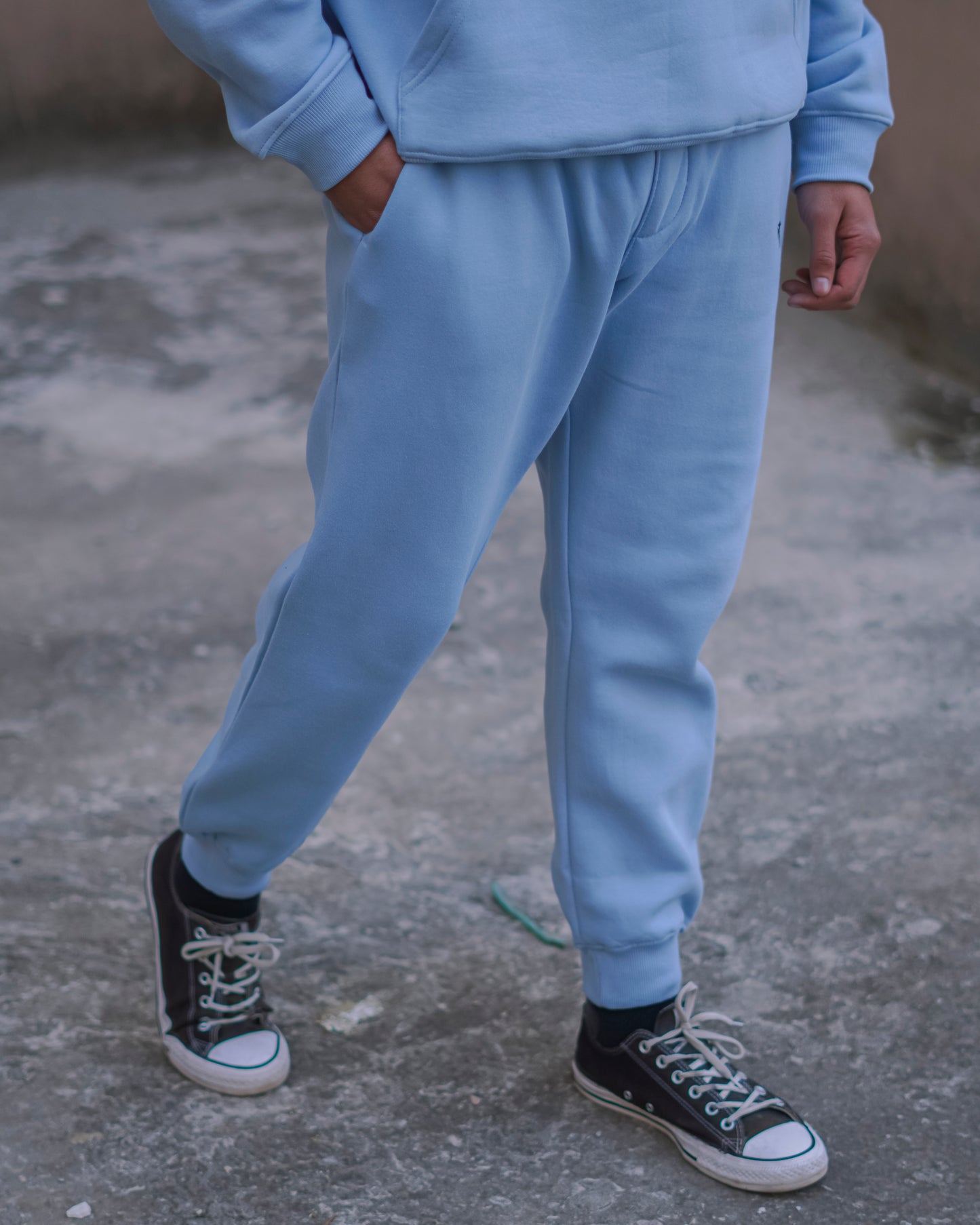 Unisex Oversized Hoodie Sky Blue