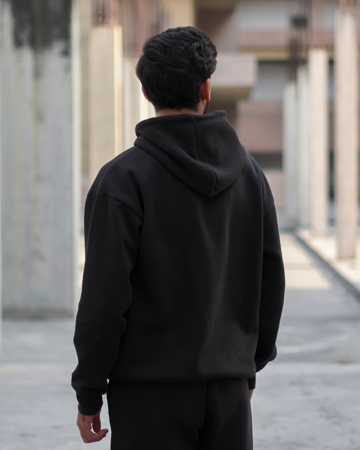 Unisex Oversized Hoodie Black