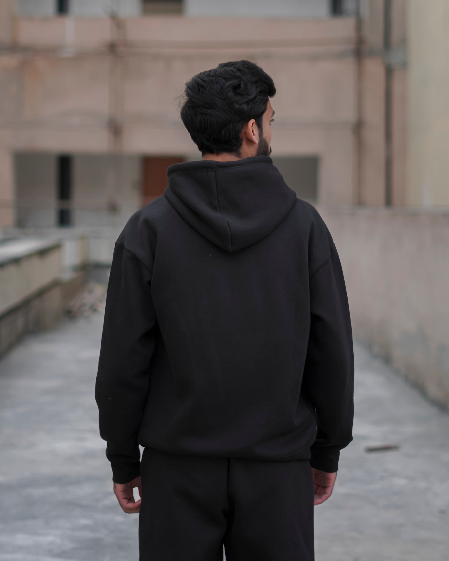 Unisex Oversized Hoodie Black