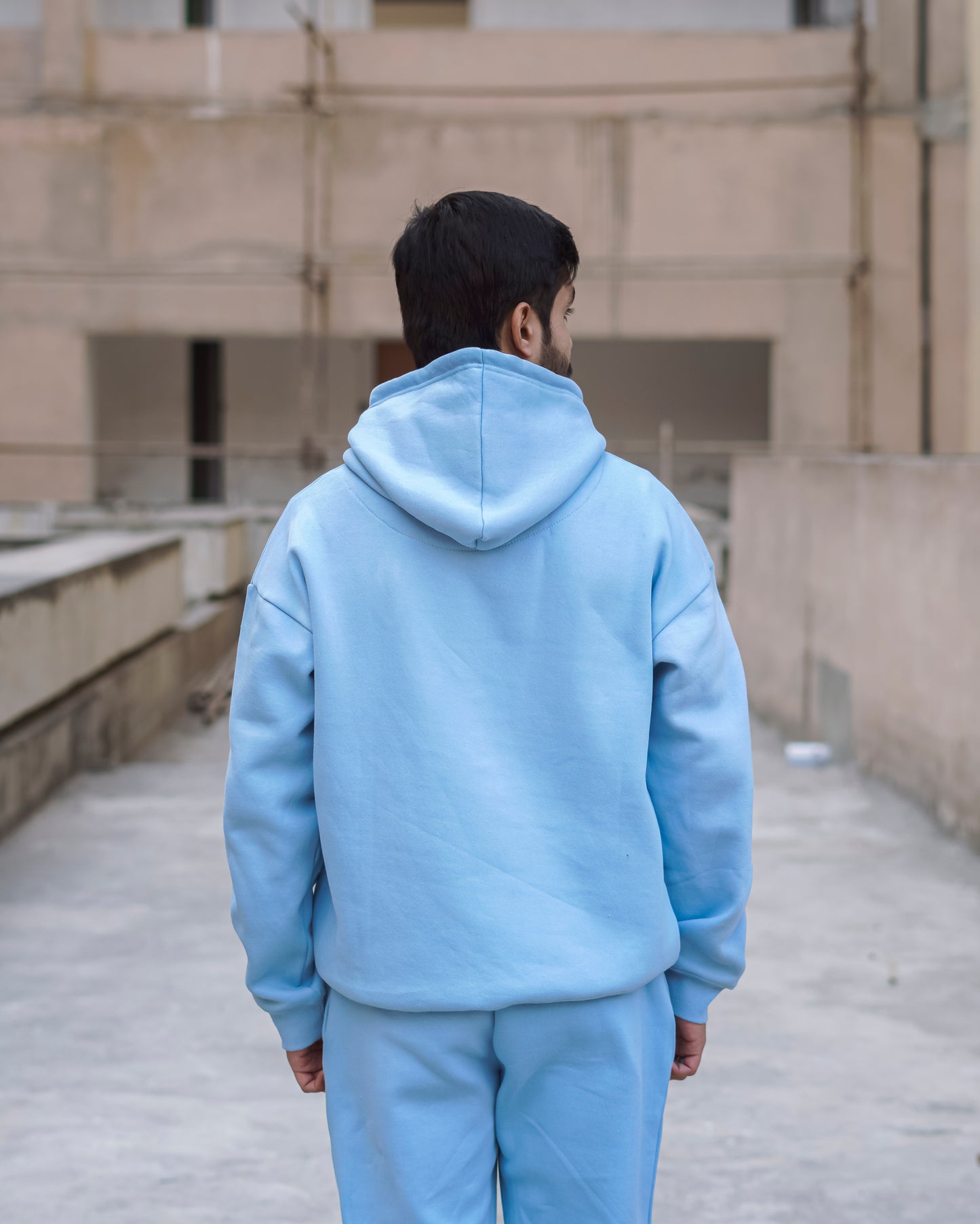 Unisex Oversized Hoodie Sky Blue