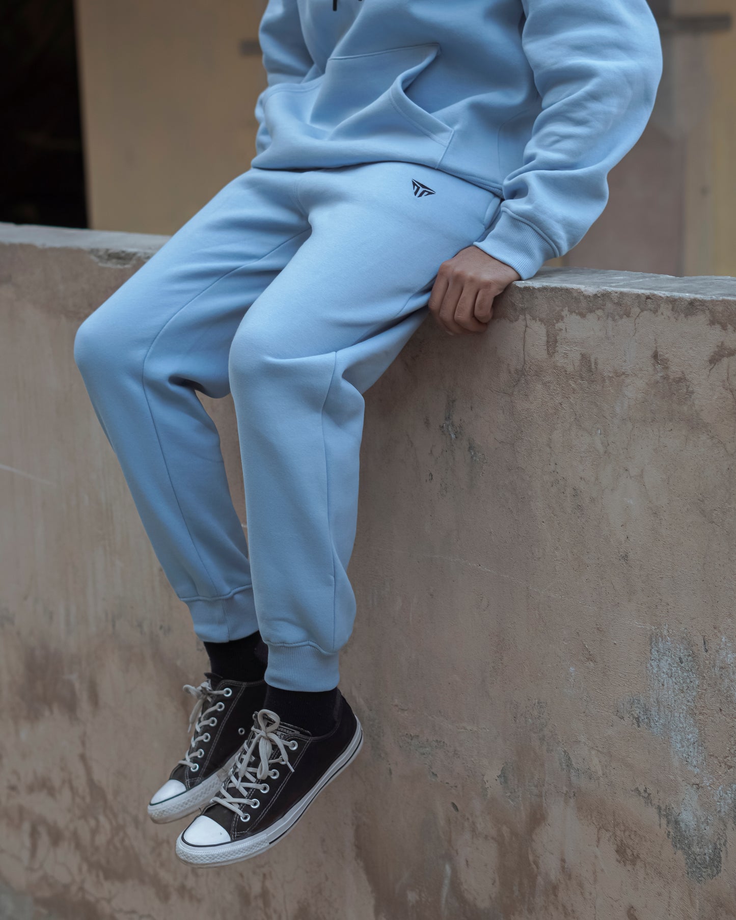 Unisex Oversized Hoodie Sky Blue