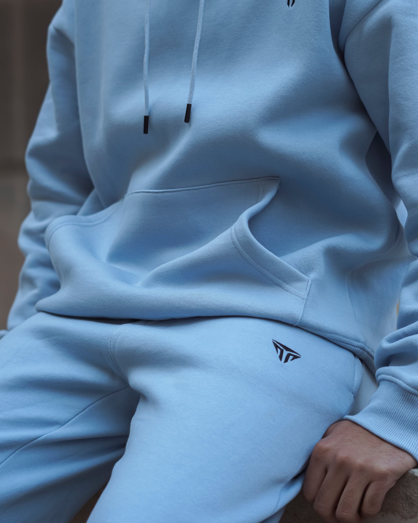 Unisex Oversized Hoodie Sky Blue