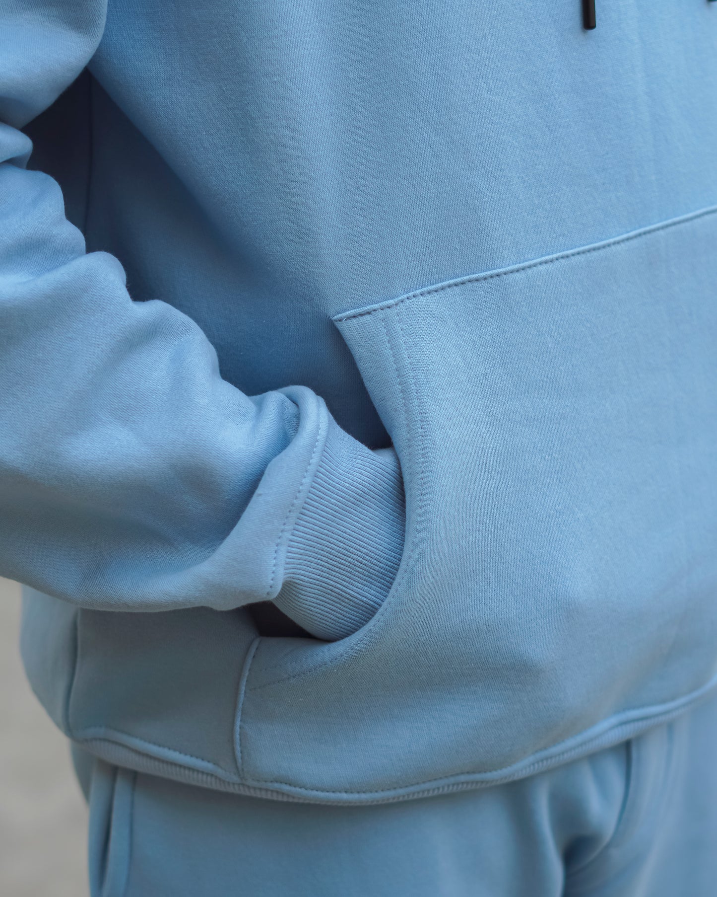 Unisex Oversized Hoodie Sky Blue