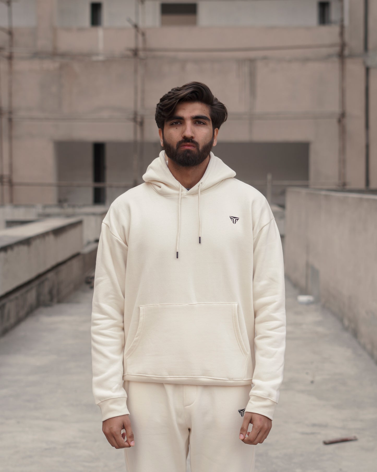 Unisex Oversized Hoodie Ivory