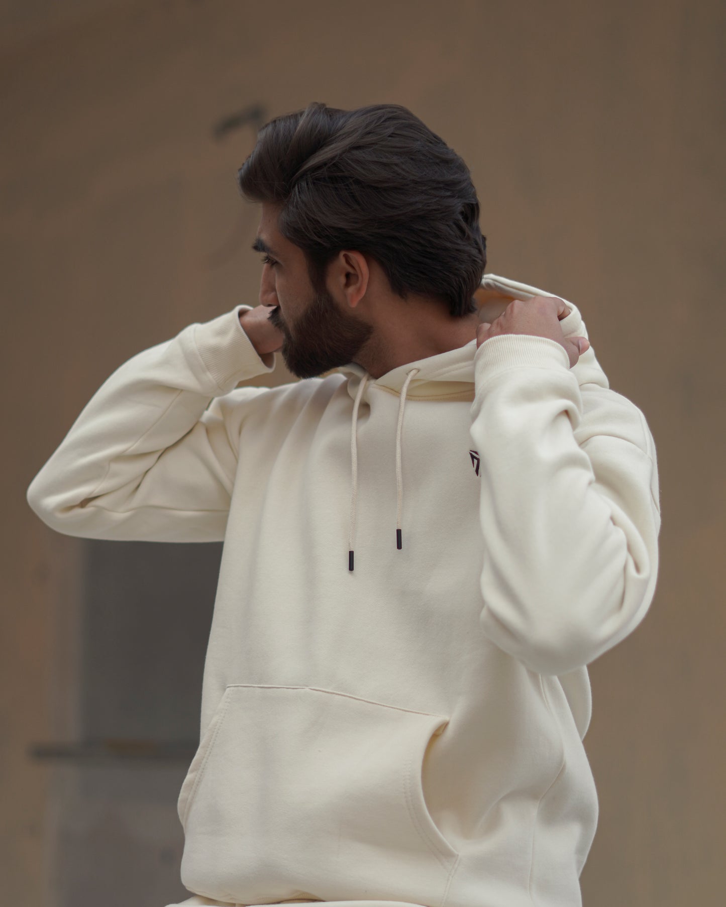 Unisex Oversized Hoodie Ivory