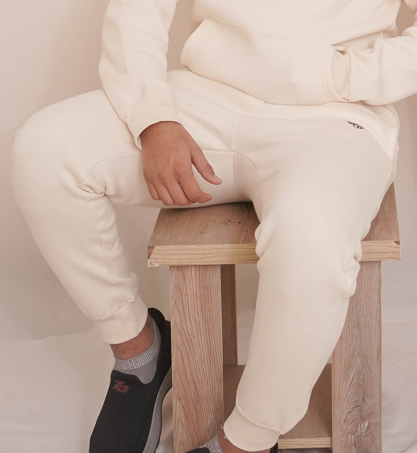 Oversized Unisex Trouser Ivory